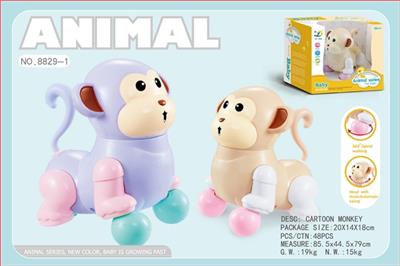 Electric music cartoon monkey - OBL743142