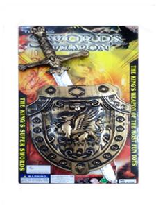 Bronze singlestick shield - OBL743210