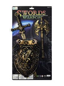 Bronze singlestick shield The axe - OBL743218