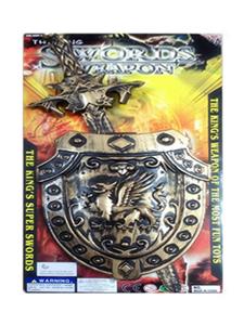 Bronze singlestick shield (bronze sword meat) - OBL743236