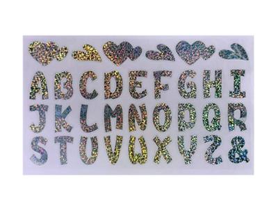 Laser English letters posted 1 sheet 1 bag - OBL743375