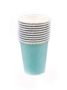 Solid color paper cups 10 only 1 bag - OBL743383