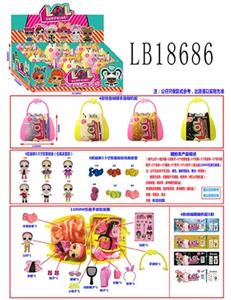 Paragraph 3.5 -inch evade glue surprise baby 110 mm hand bag only show gross simulation net - OBL743844