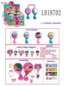 Paragraph 3.5 -inch evade glue surprise baby 165 mm head hair comb only show gross simulation - OBL743852