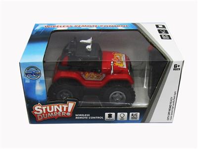 二通灯光遥控翻斗车 - OBL744224