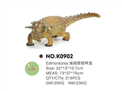 搪胶充棉埃德蒙顿甲龙 - OBL744382