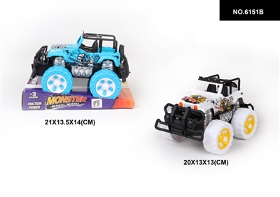 Inertia jeep pad printing off-road vehicles to pass - OBL744554