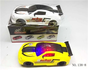 3D灯光音乐大黄峰电动赛车 - OBL744772
