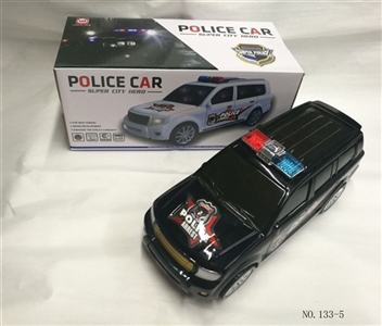 电动3D灯光丰田万向警车 - OBL744900