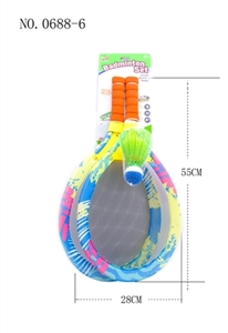 Cloth art tennis racket - OBL745259