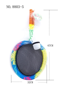 Cloth art big badminton racket - OBL745264