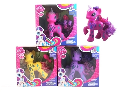 High-grade evade glue diamond alone the wildebeest Ma Baoli strip light music with blister horse acc - OBL745475