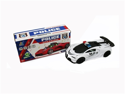 电动3D灯光布加迪警车 - OBL745738