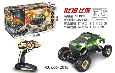 1:16遥控攀爬车2.4G - OBL745985