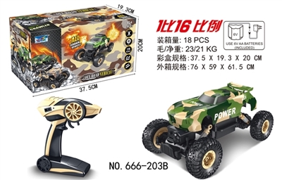 1:16遥控攀爬车2.4G - OBL745986