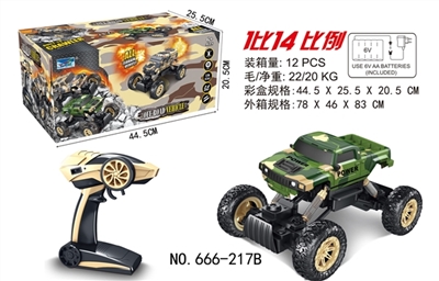 1:14遥控攀爬车2.4G - OBL746003