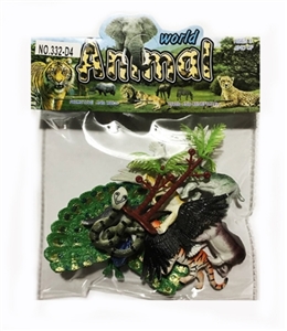 实心野生动物套装 - OBL746090