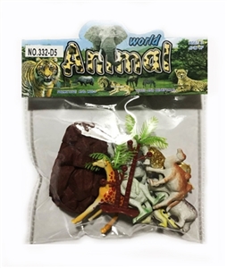 实心野生动物套装 - OBL746091