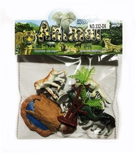 实心野生动物套装 - OBL746092