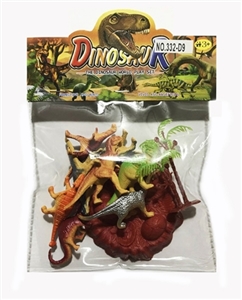 实心恐龙动物套装 - OBL746095