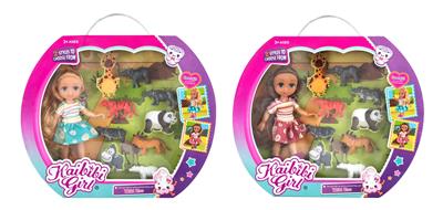 6 inch real cabbie girls’ zoo suit - OBL746198