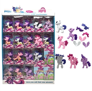 High-grade PVC plastic box assembled Ma Baoli conventional 12 PCS. Three wings of the horse hair can - OBL746264