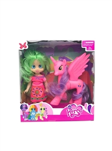 6 inch doll with pegasus - OBL746285