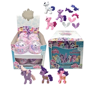 Environmental protection PVC ball egg heating plastic membrane assembly Ma Baoli hair wings can be a - OBL746304