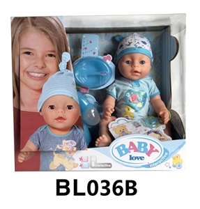 18寸 娃娃带流眼泪喝水尿尿拉屎功能大盒子 - OBL746607