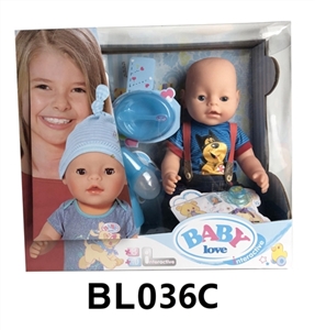 18寸 娃娃带流眼泪喝水尿尿拉屎功能大盒子 - OBL746608