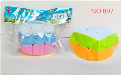Second wave solid color rubik’s cube 2 color 6 * 4.2 - OBL746698