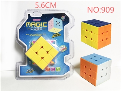 5.6 CM solid color third-order rubik’s cube 2 color mix - OBL746707