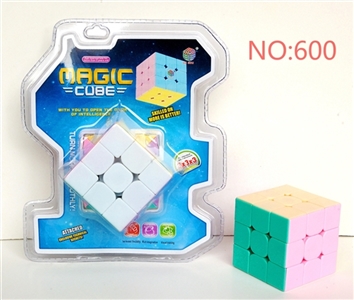 5.6CM马卡龙色三阶魔方 - OBL746709