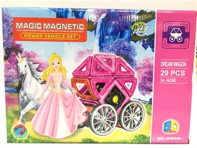 Ever changing magnetic blocks (29 PCS) - OBL746999