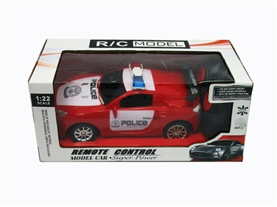 四通遥控警车（包充电） - OBL747016