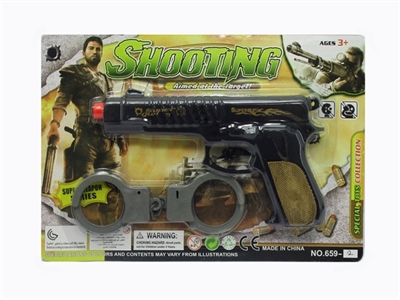 Pad printing dragon flint gun with handcuffs - OBL747047
