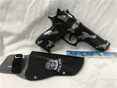 Camouflage silver flint gun holster - OBL747195