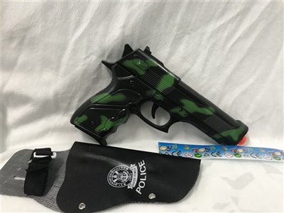 Camouflage green flint gun holster - OBL747201