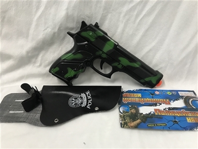 Camouflage green flint gun holster - OBL747203