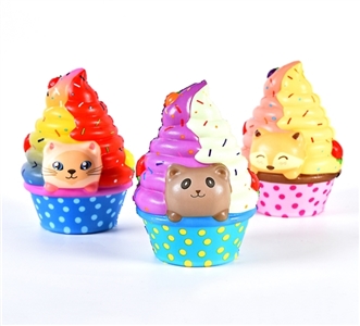 慢回弹大号动物头冰淇淋 - OBL747278