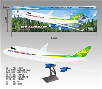 The simulation of inertia plane - OBL747507