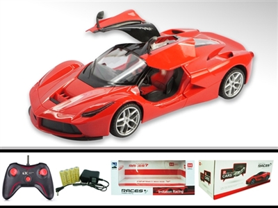 1:14五通法拉利开门仿真遥控车 - OBL747603