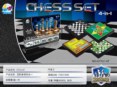 Magnetic chess four unity - OBL747733