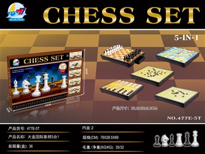 Big box of chess 5 in 1 - OBL747746