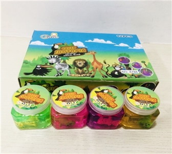 12 forest animals crystal mud - OBL748768