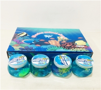 12 round bottle goldfish algae mud crystal - OBL748770