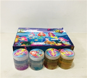 12 gold mermaid crystal mud - OBL748772