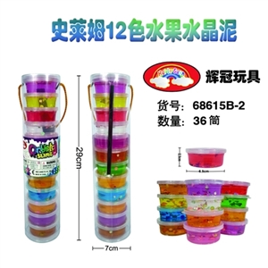 Crystal mud Shi Laim 12 color fruit - OBL748876