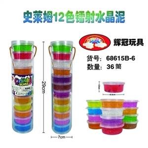 Shi Laim 12 color laser crystal mud - OBL748880