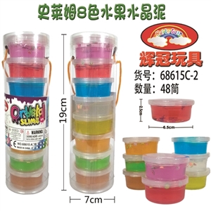Crystal mud Shi Laim 8 color fruit - OBL748886